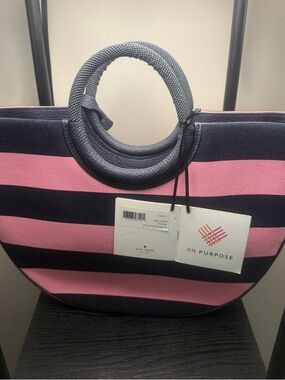 New with tags Kate Spade Tote Pink and Blue